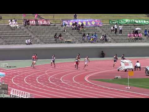 2015 西日本インカレ陸上 男子200m 予選2