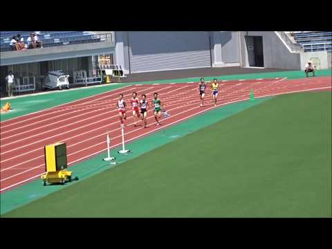 愛媛県高校陸上新人大会2017中予地区予選・男子800m予選3組、1着：高橋健太郎（新田青雲高）2分03秒08