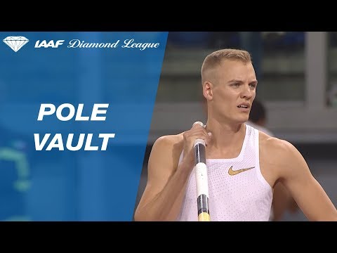 Sam Kendricks Wins Men&#039;s Pole Vault - IAAF Diamond League Rome 2018
