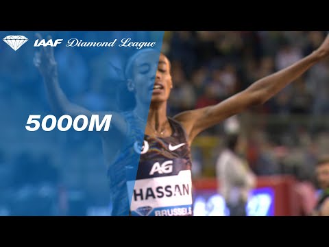 Sifan Hassan turns on the jets at the bend and wins the 5000m in Brussels - IAAF Diamond League 2019