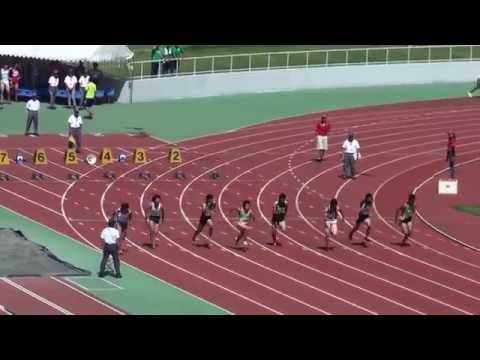 2015 関東選手権陸上 男子100m 準決勝1組