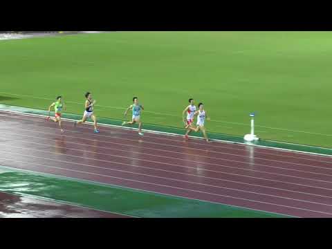 H29　日本選手権リレー　男子4x400mR　予選1組