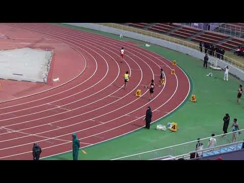 2018 第1回県記録会 高校一般男子100m14組