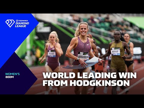 World leading Hodgkinson bests Moraa in Eugene - Wanda Diamond League