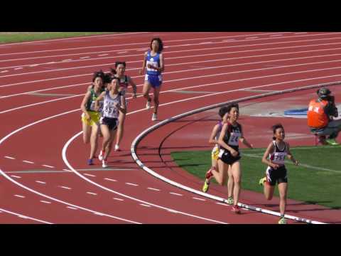 20170519群馬県高校総体陸上女子800m予選4組