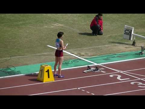 20180408福岡県春季記録会 一般高校女子4x400R決勝 Fukuoka Pref. Spring Track Meet Women&#039;s 4x400R