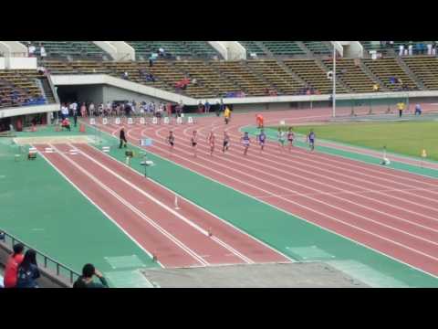 2017年度 兵庫春季記録会 ユニバー会場 男子100m1組目（-0.5）