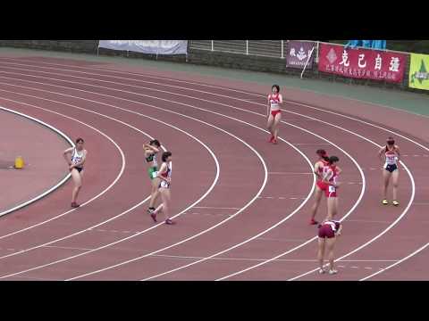 女子200m_決勝_第72回北海道高校陸上20190621