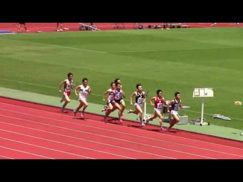 2016 西日本学生陸上 男子800m予選5