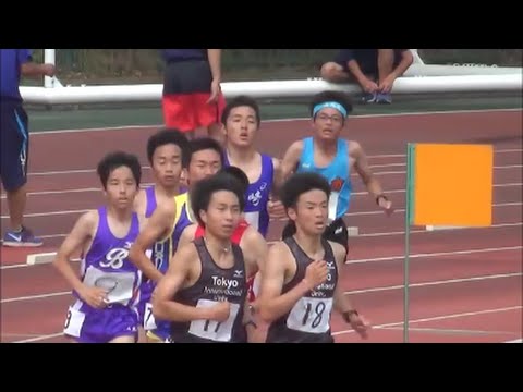 平成国際大学長距離競技会2016.5.29 男子3000m2組