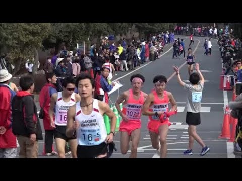 大澤駅伝2019 一般・高校男子(42.195km)第4・第5中継