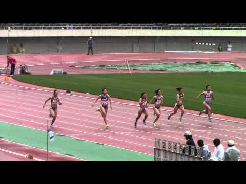 2015 織田記念陸上女子100m B決勝