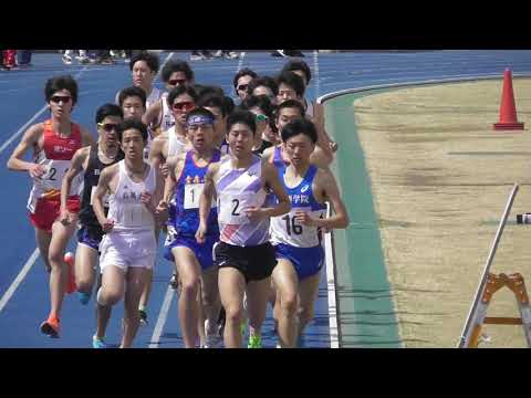 【頑張れ中大】日体大記録会 男子1500m14組 石田 2019.4.20