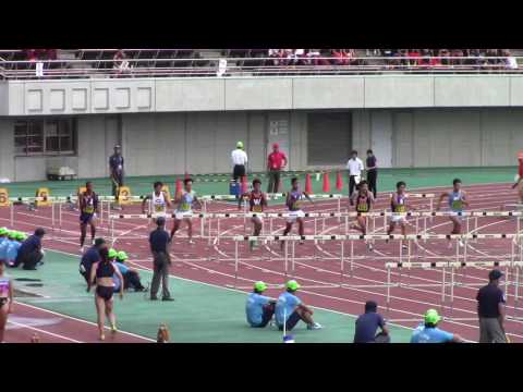2016 日本インカレ陸上 男子110mH準決勝2