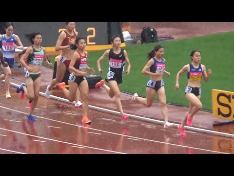 大会新 決勝 GP女子1500m 織田記念陸上2024