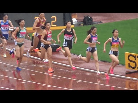 大会新 決勝 GP女子1500m 織田記念陸上2024