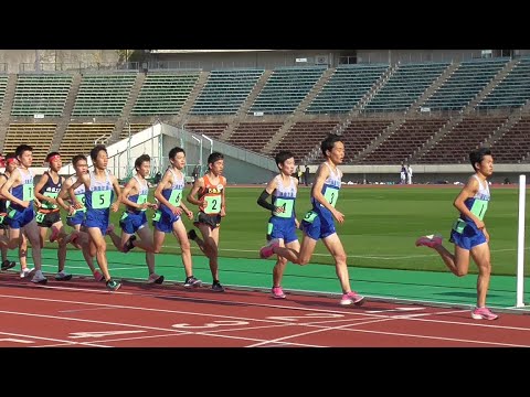 2019年度 第4回神戸市長距離記録会 男子3000m1組
