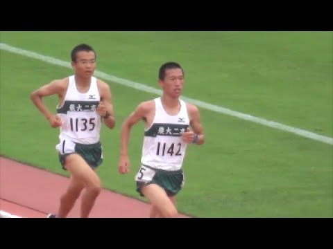 国体陸上群馬県予選2017 少年A男子5000m決勝