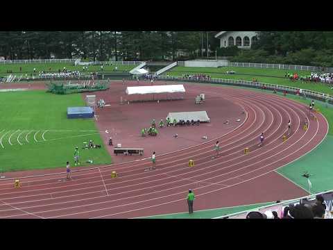 H29　関東中学校陸上競技大会　女子4x100mR　予選3組