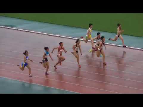 2018全国高校総体陸上南九州大会（沖縄）女子100ｍ決勝