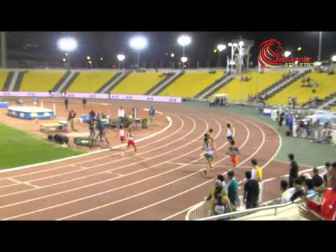 100m Boys Final - 2015 Asian Youth Athletics Championships