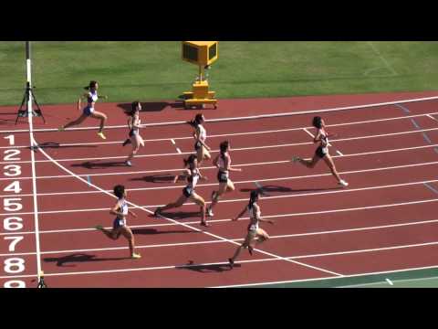 2015年　東海陸上選手権　女子200m決勝