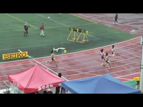 H29　六大学対校　女子OP200m　1組