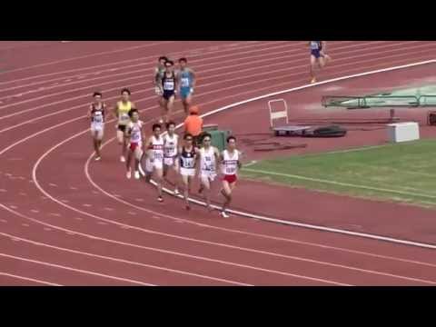 2016関西学生陸上競技種目別選手権大会　男子1500ｍ予選2組