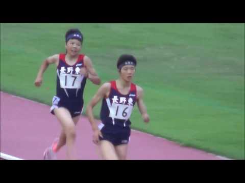 長野サマー・トライアル2017 女子2000m1組 長野県新記録