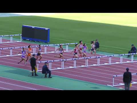 H29　ジュニアオリンピック　A女子100mH　準決勝2組