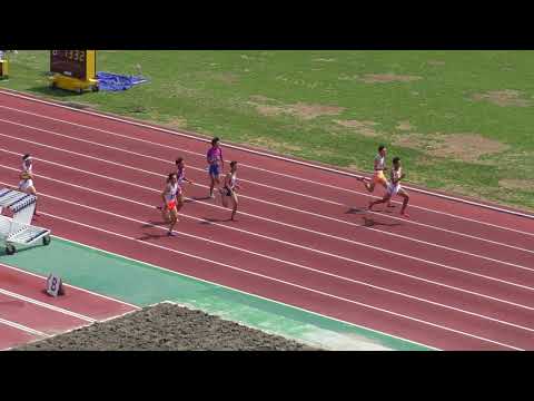 H30　千葉県国体最終　少年B男子100m　予選1組