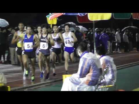 平成国際大記録会 5000m11組 一色(GMO)1本目/駿河台大新外国人選手 2017.10.21