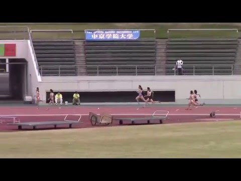 2015 東海学生秋季陸上 女子400m 予選3
