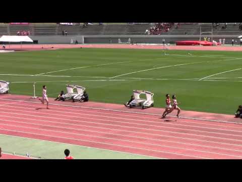 2015 西日本インカレ陸上 男子4×400mR 予選5
