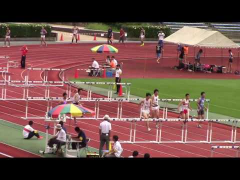 2016 西日本学生陸上 男子110mH予選3