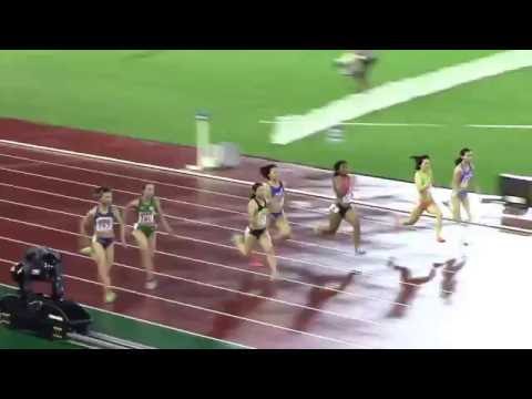 2016 日本選手権陸上 女子100m予選2