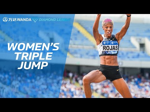 Yulimar Rojas smashes triple jump meeting record in Silesia - Wanda Diamond League 2023