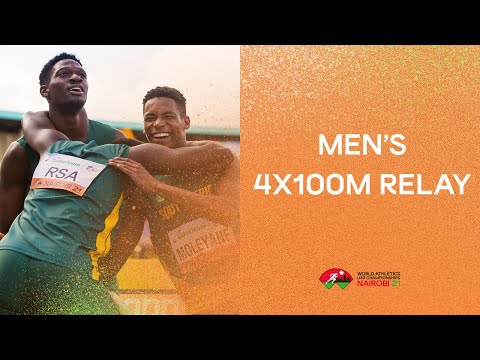 World U20 Record Men&#039;s 4x100m Relay Final | World Athletics U20 Championships