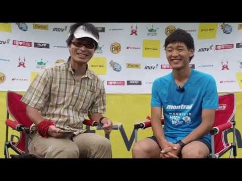 上田瑠偉 / Ruy Ueda 菅平スカイライントレイルランレース 2016 優勝インタビュー