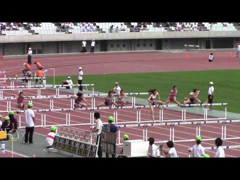 2015 日本インカレ陸上 女子100mH 準決勝2