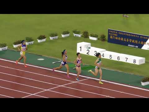 H30　三重インターハイ　女子七種競技800m　2組
