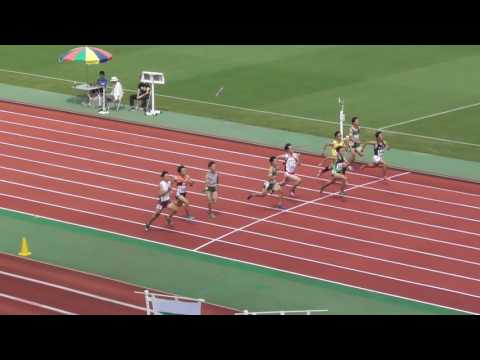 2017京都陸上選手権　男子100m予選1～8組