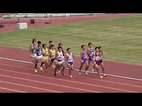 2016関西学生陸上競技種目別選手権大会　男子1500ｍ予選3組