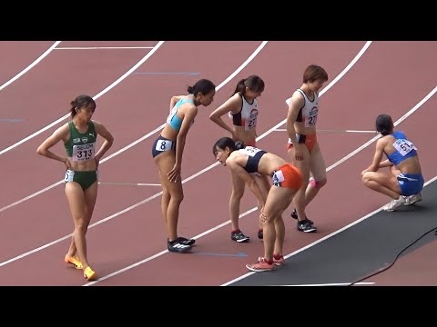 決勝 女子200m 関東インカレ陸上2024