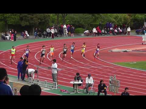 2018京都高校陸上　市内ブロック予選　男子400m2組