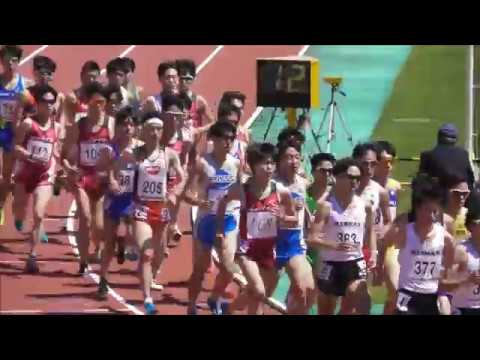 東日本実業団陸上 男子5000m2組 町澤(日清食品･中大OB)復帰戦 2018.5.20