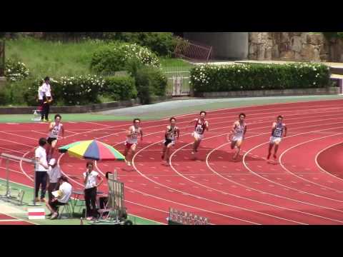 2016 西日本学生陸上 男子200m予選1