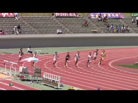 2015 西日本インカレ陸上 男子200m 予選1