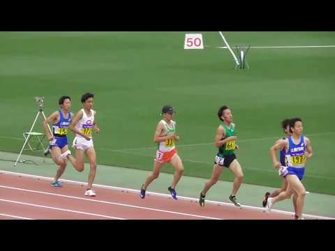 【頑張れ中大】 日本学生個人選手権 男子3000mSC 2組 三須PB、関ｶﾚA標準突破 2017.6.11