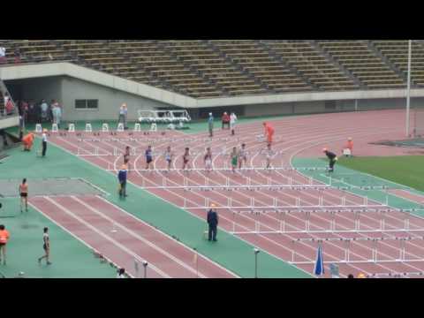 2016年度兵庫選手権　男子110mH B決勝（-1.7）